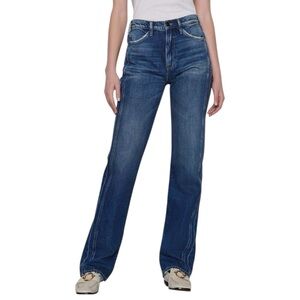 Frame Denim Blue Straight Leg Jeans